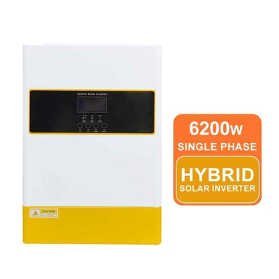 6.2KW Hybrid Solar Inverter 48V LiFePO4 MPPT Pure Sine Wave