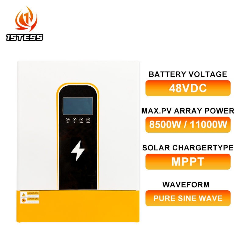 48V 11kw Hybrid Solar Inverter Single Phase Pure Sine Wave Off Grid กับ ...