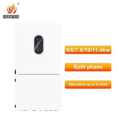 48V 5kw 6kw 7.6kw 10kw 11.4kw Hybrid Inverter On/Off Grid Solar Inverter Split Phase Pure Sine Wave Solar Inverter with MPPT