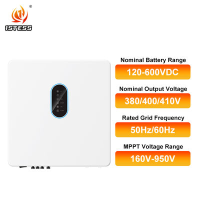 10kW Pure Sine Wave Inverter Three Phase 120-600V Battery IP65 High Voltage MPPT Grid Tied