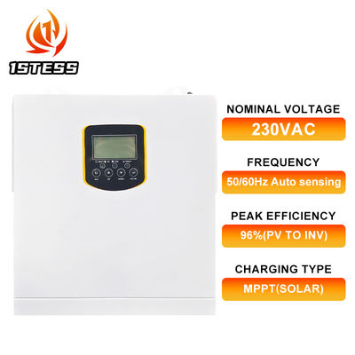 Pure Sine Wave Off Grid Hybrid Solar Inverter 1.5KVA 2.5KVA 3.5KVA 1.5kw 2.5kw 3.5kw 12V 24V Single Phase MPPT Solar Inverter for Harsh Environment Dust Cover